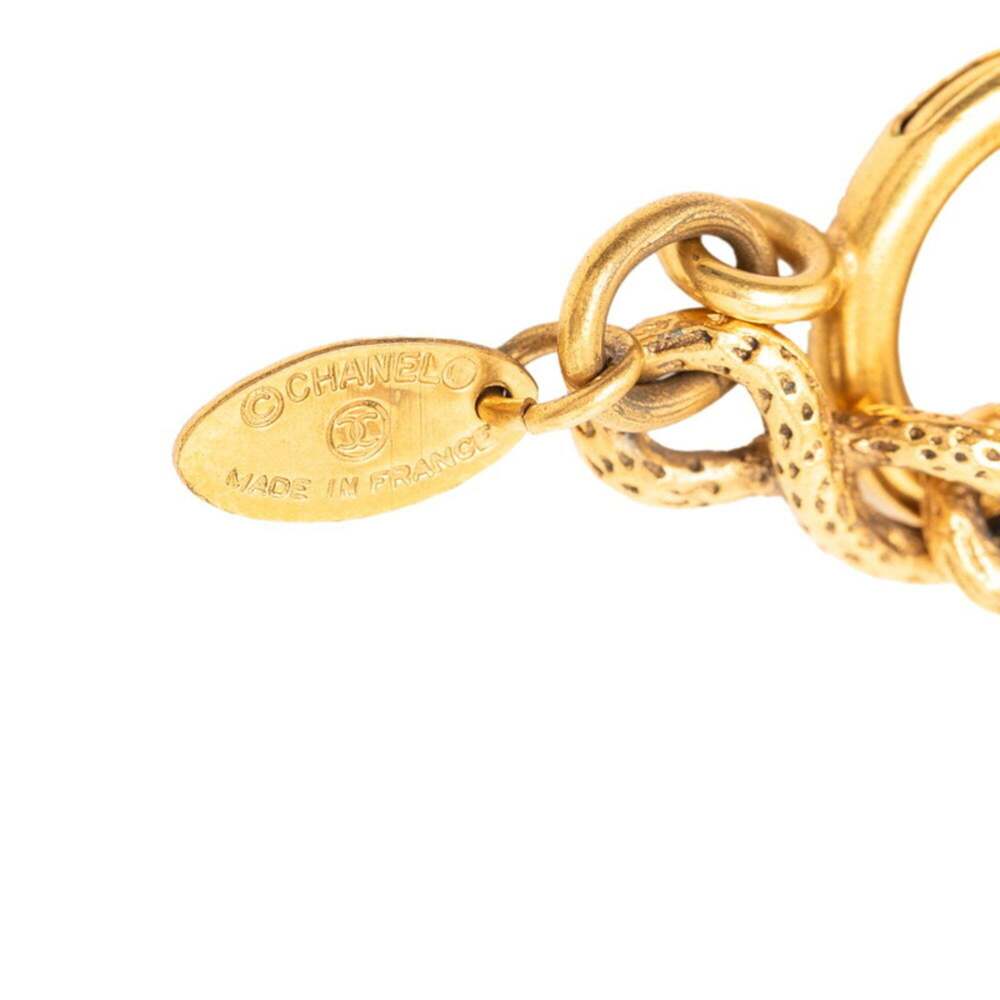 CHANEL Authentic Vintage Green Logo Necklace - Picture 4 of 6